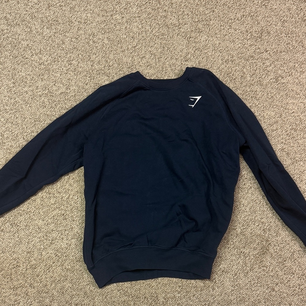 Gymshark Dark Blue Crewneck Sweater